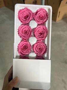 ดอกกุหลาบสีแดงที่เก็บรักษาไว้ดอกกุหลาบที่เก็บรักษาไว้4-5ซม. สำหรับวันแม่วันวาเลนไทน์วันสำเร็จการศึกษาปีใหม่คริสต์มาสวันขอบคุณพระเจ้า - Product Image 5