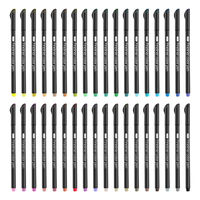 DIY Extra Calligraphie Feutre Esquisse Feutre Ligne Fine Couleur Permanent Fineliner Set Pointe Pointe Fine Liner Marker Pen