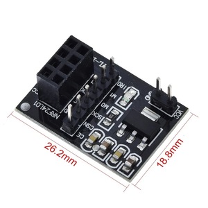 Nrf24l01 <b>Wireless</b> Module <b>Adapter</b> Board 3.3V Spi Interface For Robot Car 26.2x18.8mm - Product Image 1