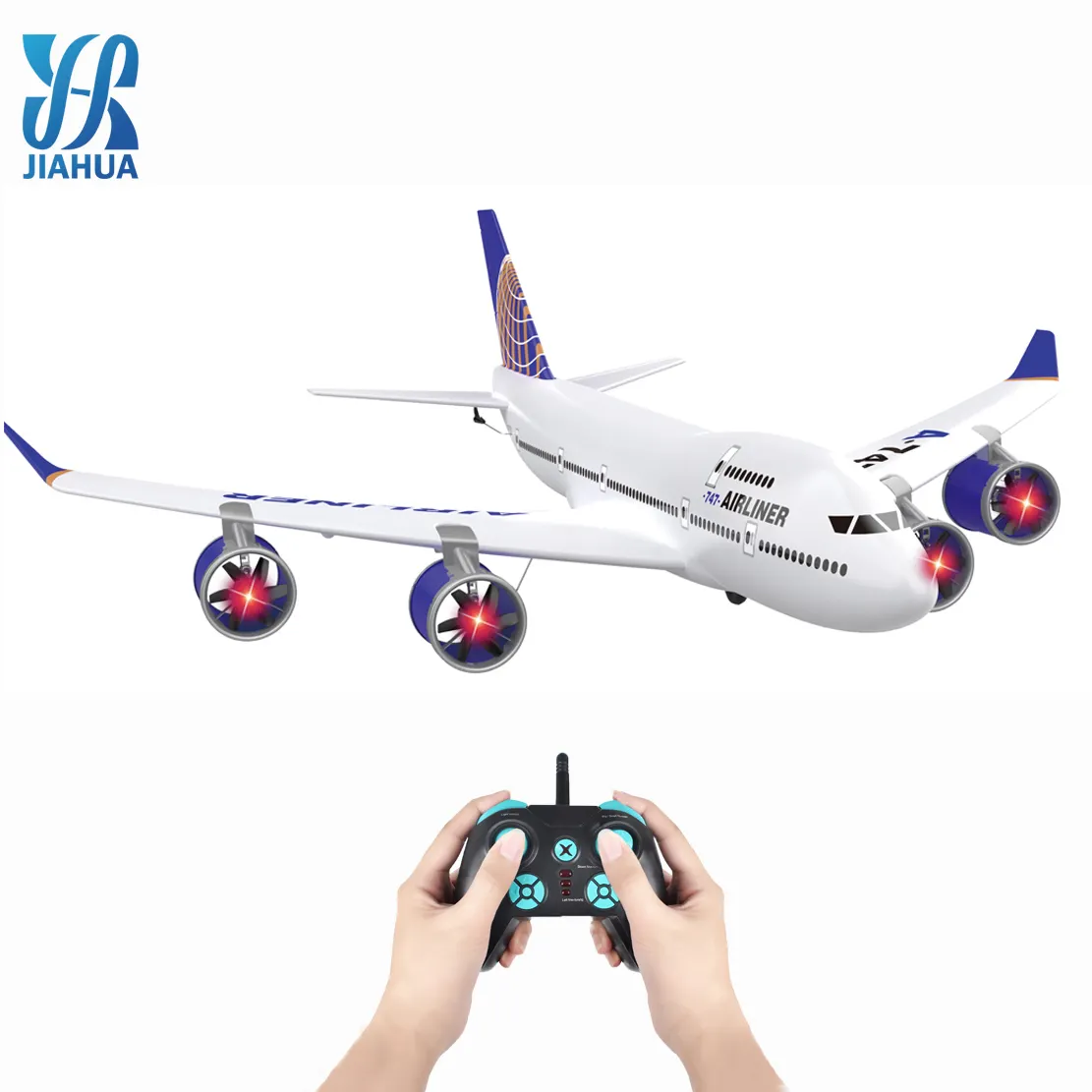 747 Boys Gift Plane Toy With Remote Control 3CH Model Uzaktan Kumandali Ucak Oyuncak RC Plane Remote Glider
