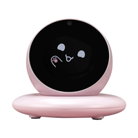 Robot de compagnie IA pour voiture et bureau, multilingue (plus de 60 langues), avec caméra, positionnement, rotation de tête, dialogue vocal, compagnon pour animaux