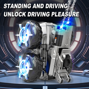 <span class=keywords><strong>Auto</strong></span> Telecomandata Anfibia con Luci sulle Ruote e Doppie Pistole Spray, 360 °   Rotazione e funzione di supporto, ricaricabile tramite Type-C - Product Image 5