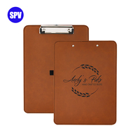 PULSEN Porte-documents en similicuir personnalisable au laser, blanc, fait main, élégant, avec logo et design personnalisés, fournitures de bureau pour la rentrée scolaire