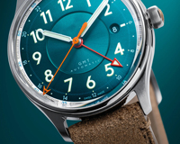 Montre de plongée à quartz rétro en acier inoxydable STR-G08Q avec cadran chronographe, verre saphir, superluminescente