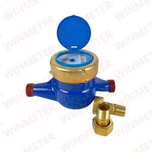 WINMETER中国工場製 クラスB DN15-DN50 鋳鉄製マルチジェットR80 100 160 200 IP68 冷温水メーター - Product Image 5