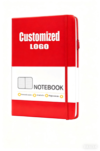 A5 Custom Business Notebook Planner PU Leather Hardcover <b>Journal</b> Agenda Diary Notepad PVC Promotional Stationery LOGO Printing - Product Image 4