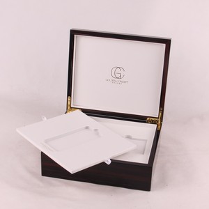 Estuche de Exhibición para Teléfono Móvil de Madera MDF de Lujo Personalizado, Caja de Regalo Rectangular para Teléfono Celular, Grabado Láser, Impresión, Artesanía Hecha a Mano, Característica Reciclable - Product Image 5