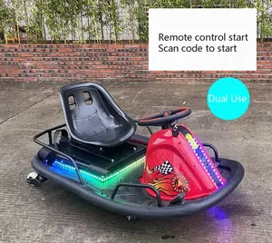 Aire de jeux auto tamponneuse parent-enfant à double usage enfants dérive karts pour adultes - Product Image 6