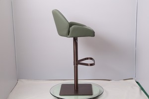 Màu xanh lá cây màu nhà bếp phòng điều chỉnh thanh phân với màu đồng phẳng vuông cơ sở - Product Image 4
