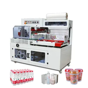 Máquina de envasado retráctil automático, máquina de embalaje para frutas y verduras