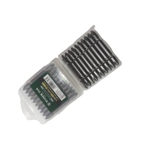 China personalizado 65mm chorro de arena S2 Broca helicoidal de acero Hex Impact Driver <span class=keywords><strong>Bit</strong></span> destornilladores Torx <span class=keywords><strong>Bits</strong></span> 50mm <span class=keywords><strong>Set</strong></span> - Product Image 2