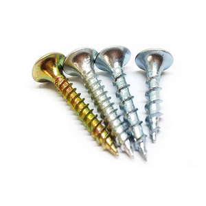 Vis à cloison sèche en acier au carbone inoxydable, galvanisée argentée - Product Image 6