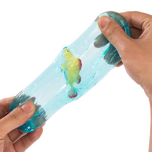 Slime Shop Confezione da 4 Slime Non Tossico ad Acqua, Texture Liscia, Alta Fluidità, Cristallo Magico Trasparente, Divertimento Assicurato per Bambini - Product Image 5
