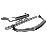 Kit carrosserie de haute qualité en fibre de carbone sèche style OC, comprenant lèvre avant, jupes latérales, diffuseur arrière et aileron arrière pour Porsche Panamera 971
