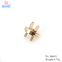 Bouton-pression magnétique en métal pour vêtements, accessoires de vêtements, bouton-pression à quatre parties