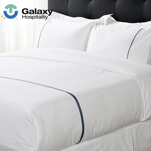 <strong>China</strong> Manufacturer Cheap Cotton Hotel Double <strong>Plain</strong> White <strong>Bedsheet</strong> - Product Image 5