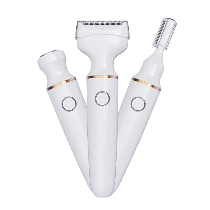 3 in 1 lady shaver electric shaver Hair Removal Electric Rechargeable Professional Epilator for women