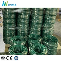 Manguera de Jardín Flexible de PVC y Línea de Extrusión de Tubería Reforzada con Fibra Trenzada, Motor de Engranajes con Control PLC de un Solo Tornillo