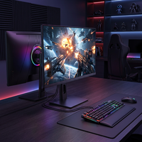 Écran d'ordinateur de bureau LED IPS 24/27/32 pouces avec rétroéclairage, haute définition, écran professionnel rotatif, protection des yeux, 165Hz/144Hz 5ms