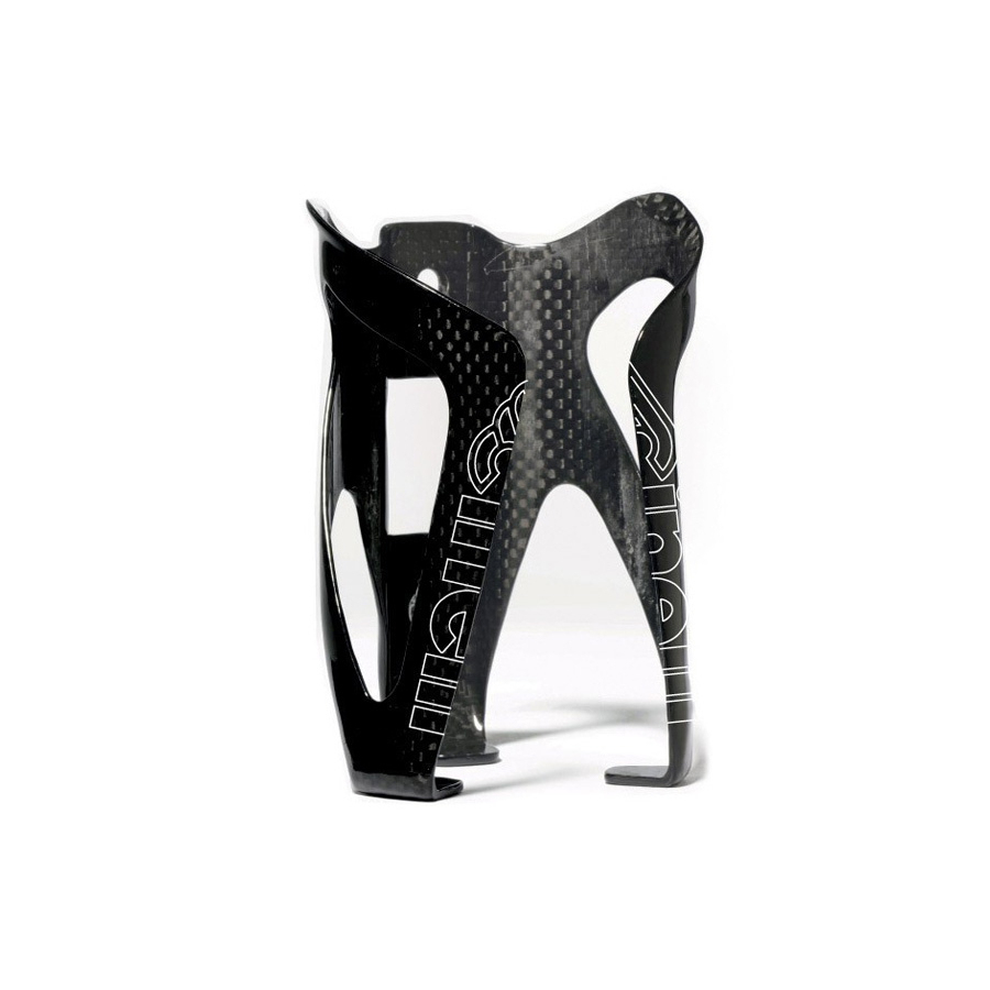 Accessoire Vélo Graphique Noir Blanc Porte-bidon Carbone Cinelli Harry's Mike Giant - Noir Et Blanc - Graphiques Originaux - 24g Cinelli CNA141 Carbone