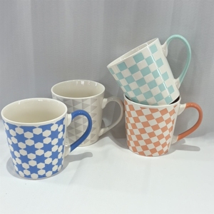 Quality Choice Eco-friendly Stoneware Ceramic Mug <b>Set</b> Gift Coffee Mugs-Food Safe Dishwasher <b>Microwave</b> Safe Customizable Colors - Product Image 3