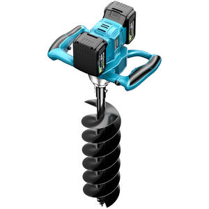<span class=keywords><strong>Tarière</strong></span> <span class=keywords><strong>électrique</strong></span> sans balais au lithium, pelle à trous sans fil haute puissance, idéale pour la plantation d'arbres et le forage de poteaux de clôture - Product Image 1