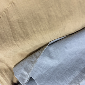 Offre Spéciale 2025 RPET recyclé froissé nylon taslan tissu 120GSM pour vêtements quilting veste tissu <span class=keywords><strong>GRS</strong></span> <span class=keywords><strong>certification</strong></span> - Product Image 5