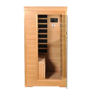 Salle de transpiration infrarouge lointain mobile domestique, salle de vapeur de sueur adulte, salle de sauna graphène