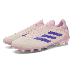 Nuevas y populares zapatillas de fútbol transfronterizas para hombre y mujer, con tacos largos, antideslizantes, sin cordones, venta directa de fábrica. - Product Image 2