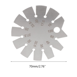 Dụng cụ cầm tay thép không gỉ <span class=keywords><strong>bevel</strong></span> đo góc thước đo phạm vi 15c-120c đo công cụ đường kính 70mm góc côn đo - Product Image 5