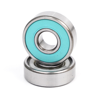 Roulements de skateboard KOSTON professionnels personnalisés 608RS ABEC-7 en acier chromé