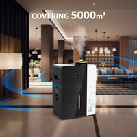 Diffuseur d'arômes mural de luxe pour HVAC, machine à parfum intelligente Wi-Fi pour hôtel, huile parfumée pour grands espaces