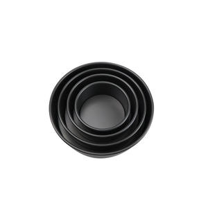 Moule à gâteau rond en mousseline de soie en alliage d'aluminium anodisé dur avec fond fixe - Product Image 1