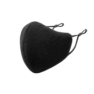Masque facial en polaire chaud 3D, anti-poussière, pour cyclisme en plein air, coupe-vent, résistant au froid, pour femmes et hommes, couleur unie - Product Image 5