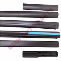 Kit de 6 bandes d'étanchéité pour pare-brise et garnitures de toit en caoutchouc pour Toyota 4Runner/Hilux Surf (N210 N215) 2003-2009