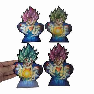Autocollants <span class=keywords><strong>DBZ</strong></span> JDM, <span class=keywords><strong>carte</strong></span> graphique, prêts à être expédiés, autocollant lenticulaire en mouvement, anime - Product Image 4
