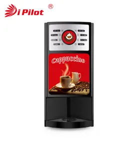 Pilot 2023 4-tatlar Espresso kahve makinesi doğrudan tedarikçiler 3 In 1 ticari çözünebilir kahve otomat