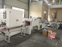 Machine d'emballage automatique sous film rétractable Xinyun pour rouleaux de papier toilette Maxi/Jumbo, certifiée CE, moteur à engrenages 220V/380V