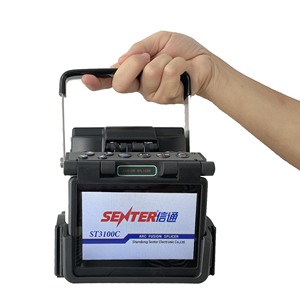 ST3100C SENTER Brand Core Alignment Splicer FTTH Fiber Welding <b>Machine</b> <b>Splicing</b> multi language - Product Image 5