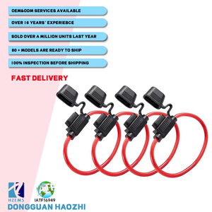 汽车线束样式1007电线20AWG 20厘米长度3A直列保险丝座或定制保险丝座中国线束 - Product Image 1