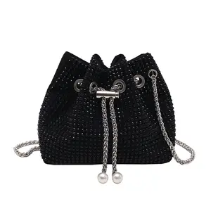 ZHUIYU, precio barato, nueva moda, cadena femenina, bolso de perlas, monederos de boda, bolso de mano de noche, bolso de cubo, proveedor para mujer