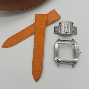Boîtier de montre en acier inoxydable de 38 mm, modification, boucle de bracelet à bouton-pression double face, accessoires légers pour Seiko NH35/NH36 - Product Image 2