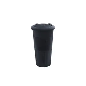 Adecuado para el nuevo modelo 3/Y cubo de basura para puerta de coche Tesla control central multifuncional taza de agua cubo de basura al por mayor