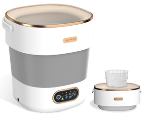 16-liter <strong>Mini</strong> <strong>Portable</strong> Folding <strong>Washing</strong> <strong>Machine</strong> Spin-Dryer Large Capacity Small Compact Laundry <strong>Machine</strong> - Product Image 1