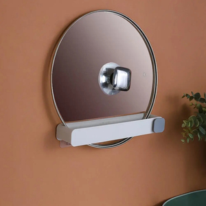 Étagère murale de salle de bain monobloc pour pantoufles, support à chaussures suspendu peu encombrant, sans perçage requis - Product Image 6