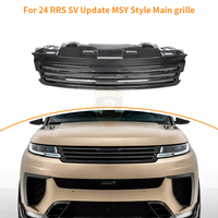 Grille principale de remplacement de haute qualité, style MSY modifié, pour Land Rover Range Rover Sport 2024, accessoires de mise à niveau en fibre de carbone