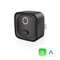 Adaptateur intelligent sans fil CarPlay Android Auto Mini 2-en-1 Dongle USB WiFi 6 5 GHz BT 5.4 Connexion rapide Plug & Play