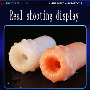 Atacado Masculino Masturbador Chupar Avião Cup com Erótico Gemendo Sons Vibração Multifrequency Modo Sex Toy Box para Masculino % - Product Image 2