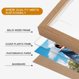 <span class=keywords><strong>Cornice</strong></span> per foto in legno massello <span class=keywords><strong>da</strong></span> <span class=keywords><strong>parete</strong></span> Poster <span class=keywords><strong>da</strong></span> 12x16 pollici 4 k8ka3 <span class=keywords><strong>cornice</strong></span> per Display su misura A4 - Product Image 3