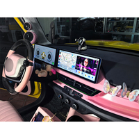 Unité principale de voiture Android universelle à double écran 12,3 pouces 2,5K Qualcomm 8 cœurs 8+128G CarPlay |   4K 360 °   DVR 2400*900P VF3